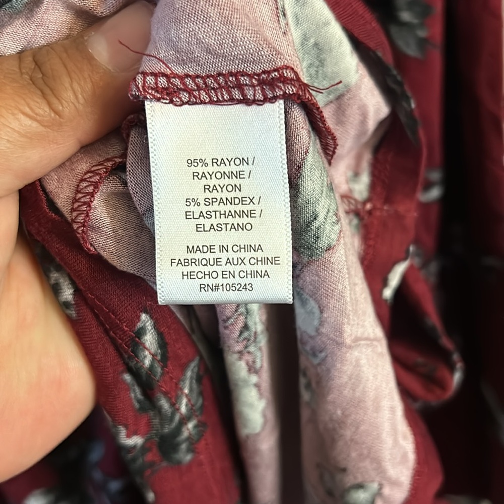 NWT Bobeau faux wrap around top by Nordstrom’s Rack - Picture 10 of 13
